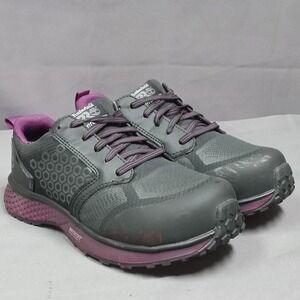 Timberland PRO Reaxion SAFETY TOE Black Safety Shoes WOMEN's US Sz 8.5 EUC 6726